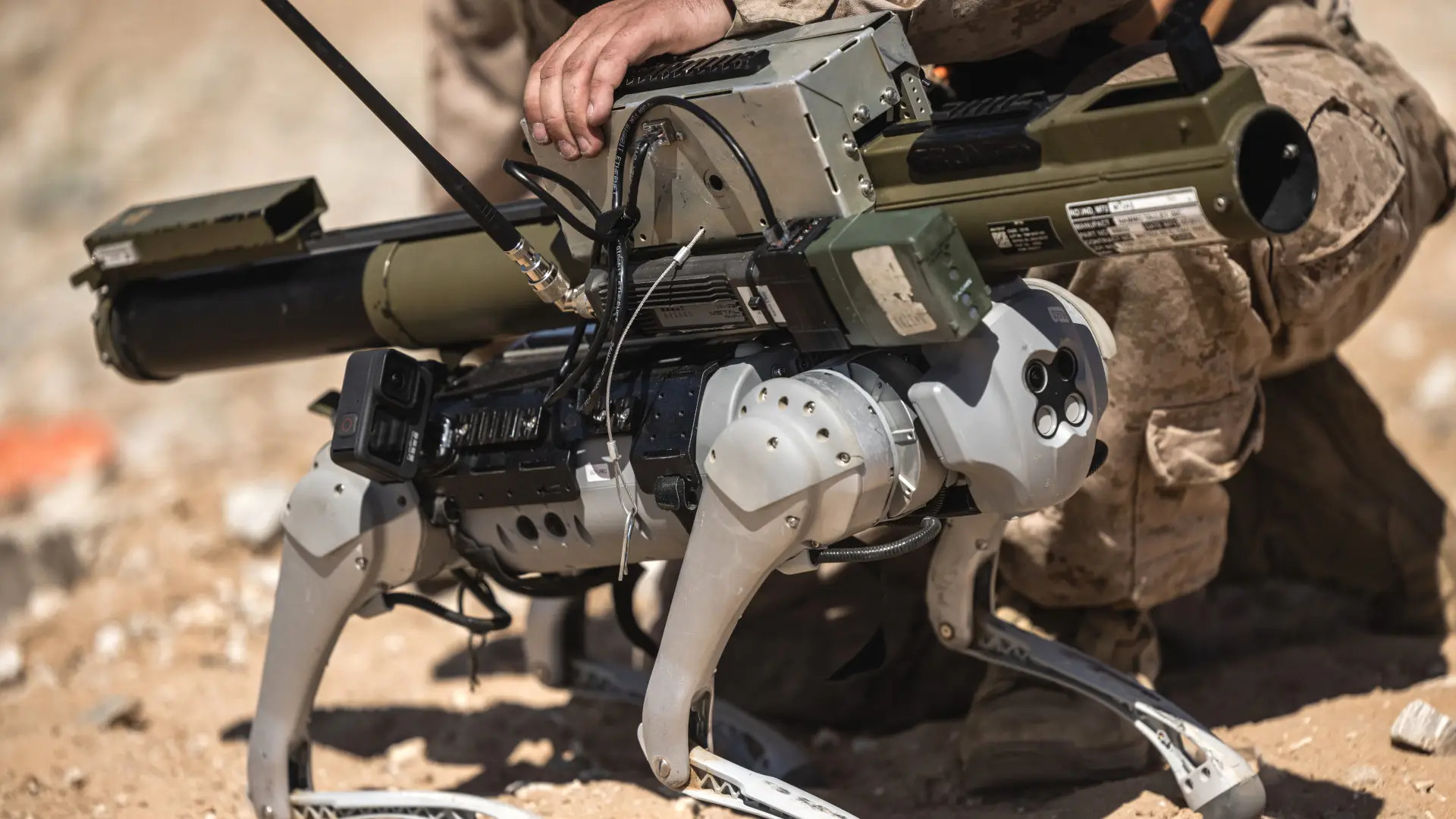 Ejercito Chino Introduce Perros Robot en Ejercicio Militar